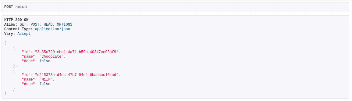 DRF Browsable API