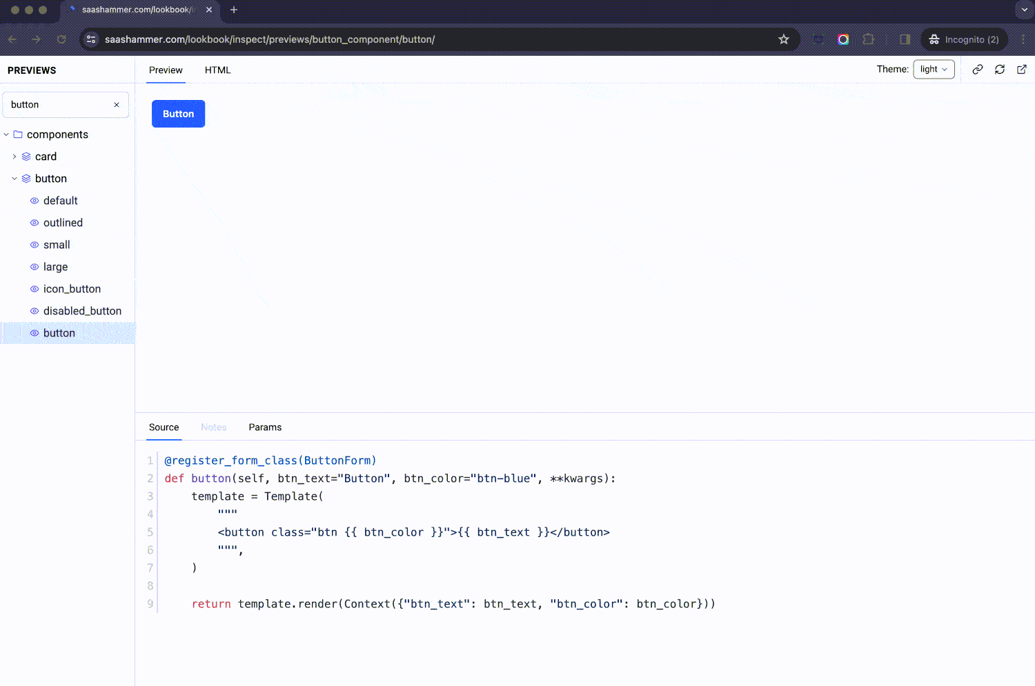 Component Library Demo