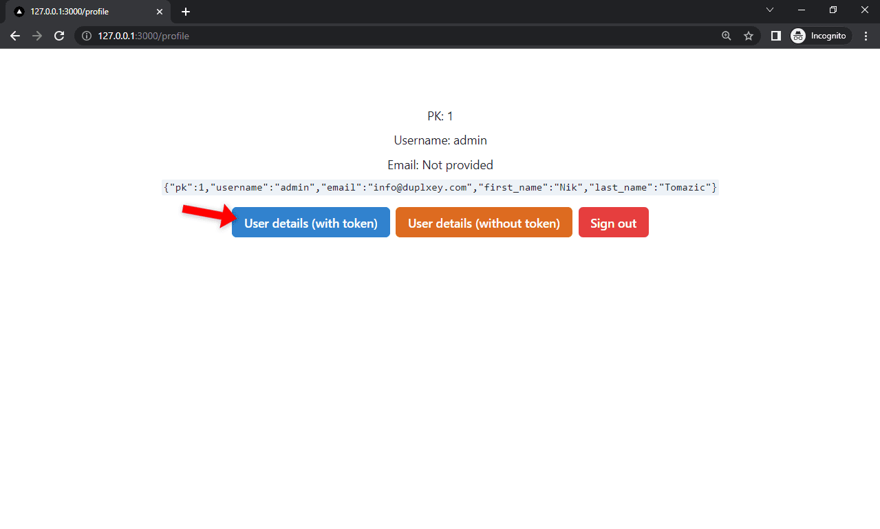 Next.js Auth.js User Profile