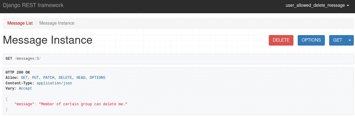 DRF Permissions Execution