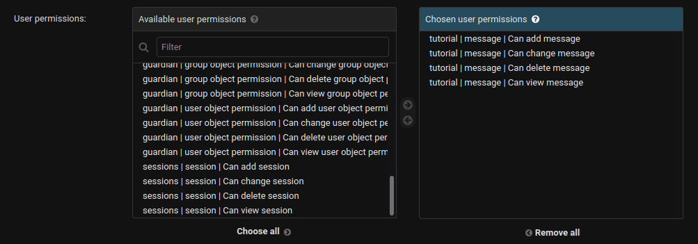 Django Admin
