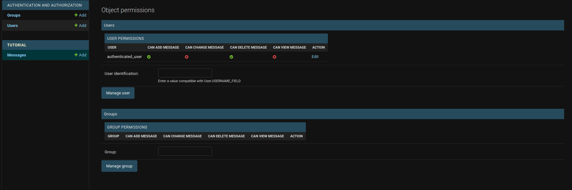 Django Admin